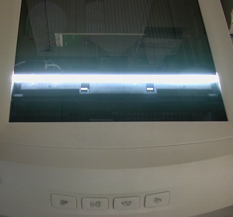Xenon-Fluoreszenz-Lampe eines Farbscanners